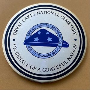 New Great Lakes National Military Cemetery Challenge Coin 2006 Michigan …